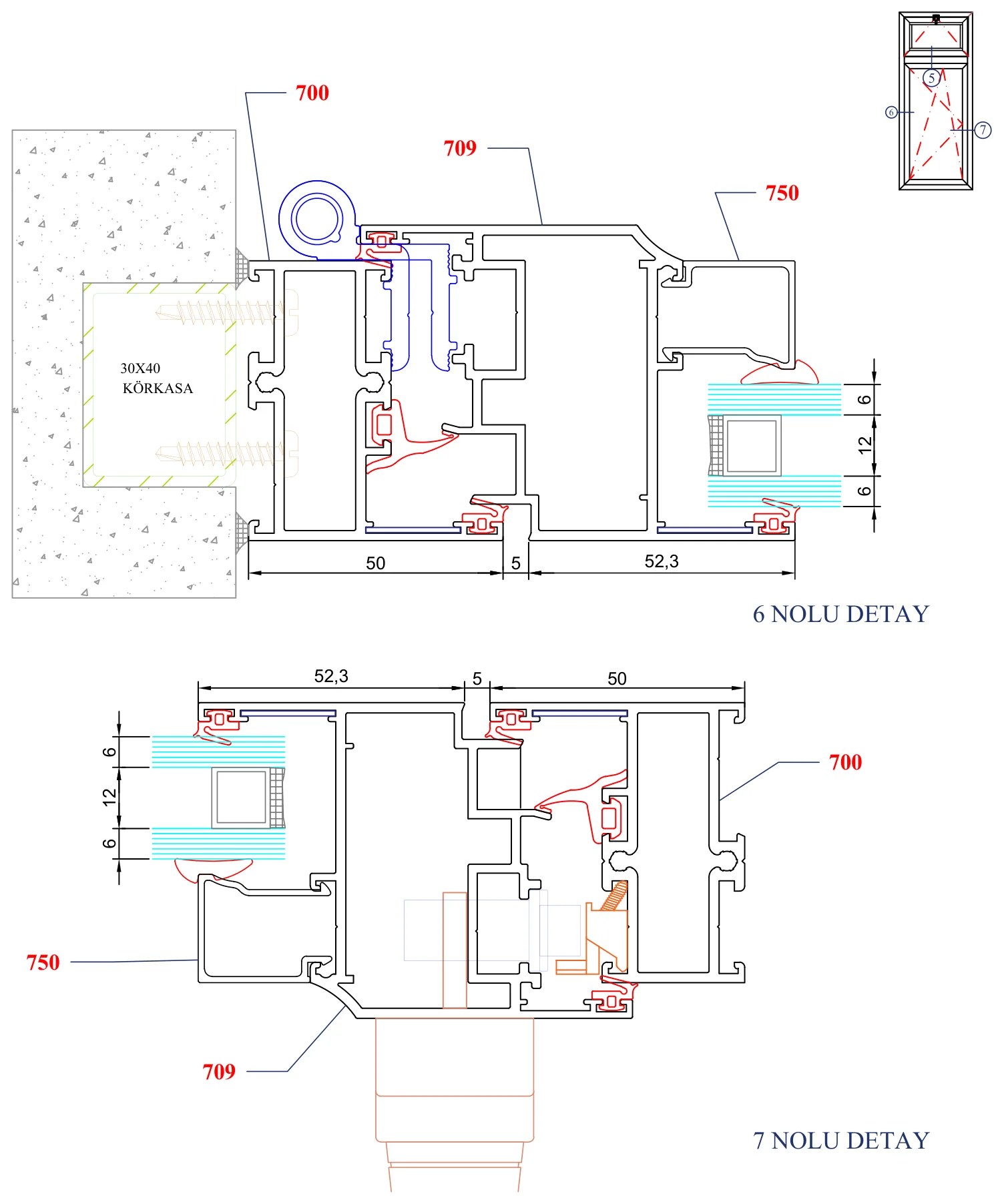 AYD 55 – 6 ve 7 Nolu Detay
