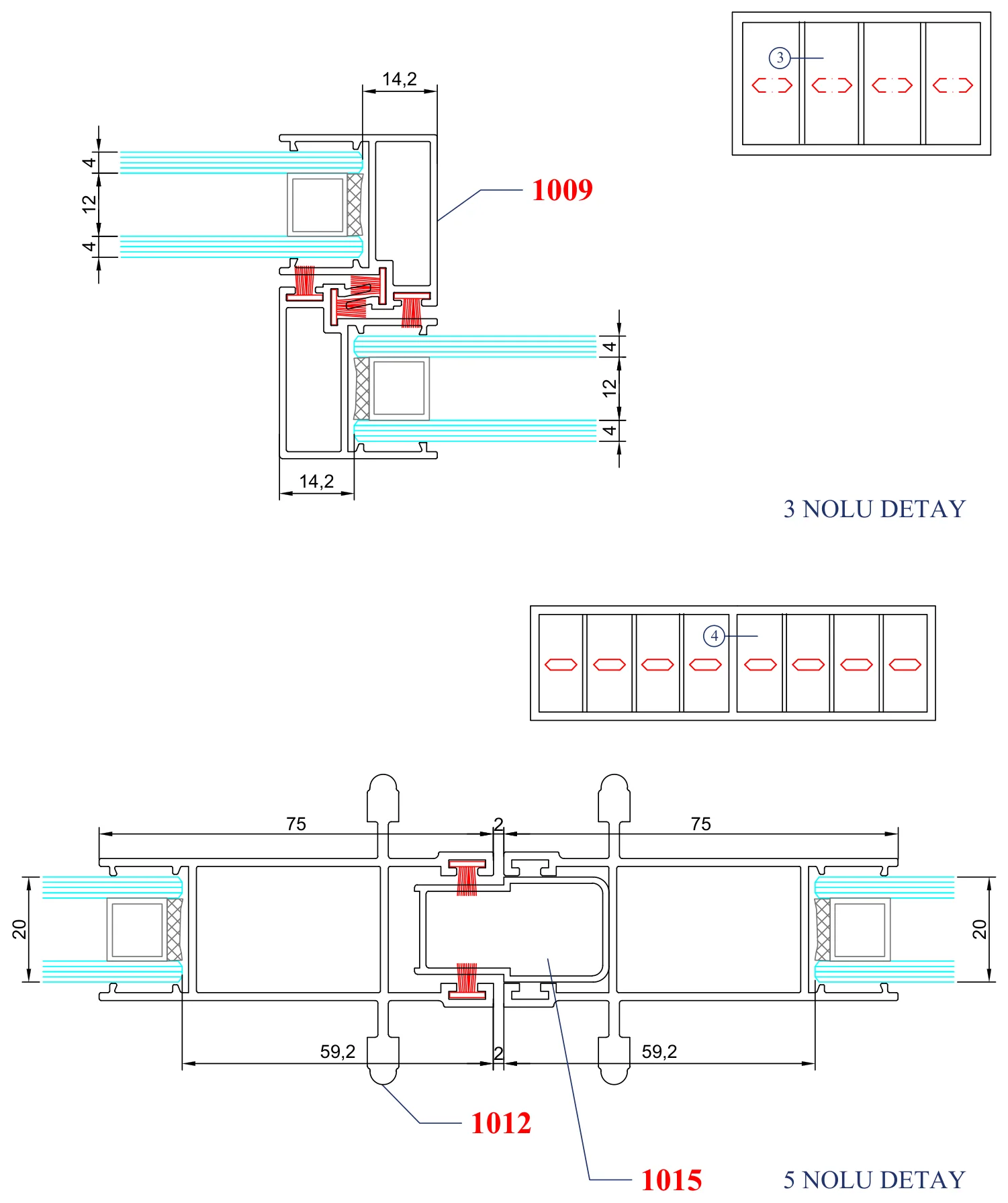 AYD SS135 – 3 ve 5 Nolu Detay
