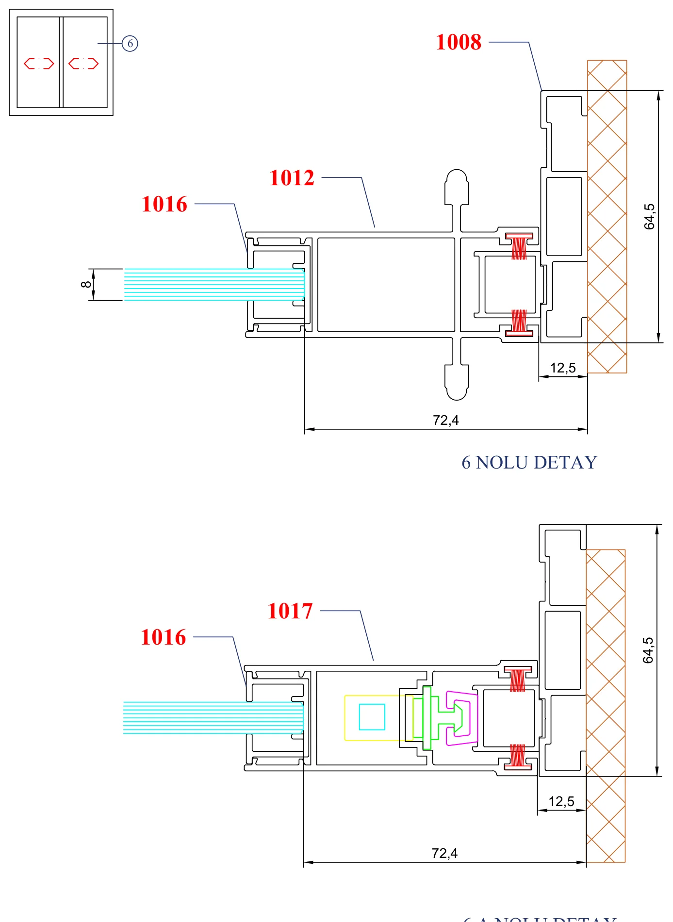 AYD SS135 – 6 ve 6A Nolu Detay