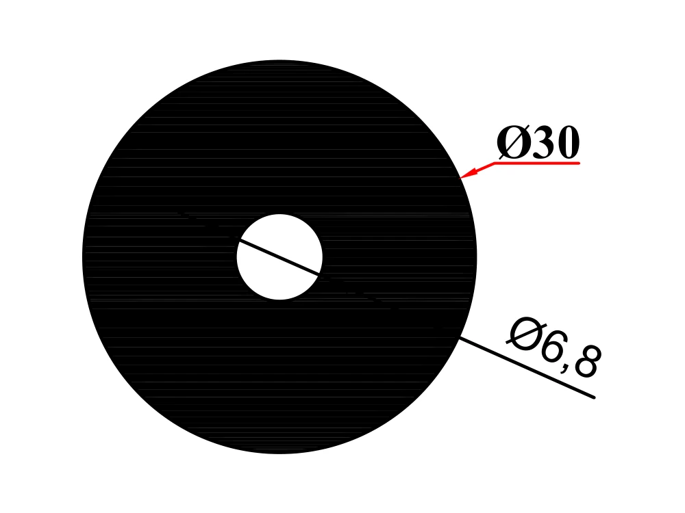 Ø30*11,6 Boru Profil