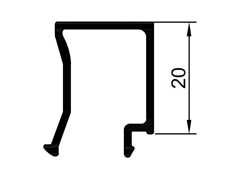 Çıta Profili (17.6 mm)