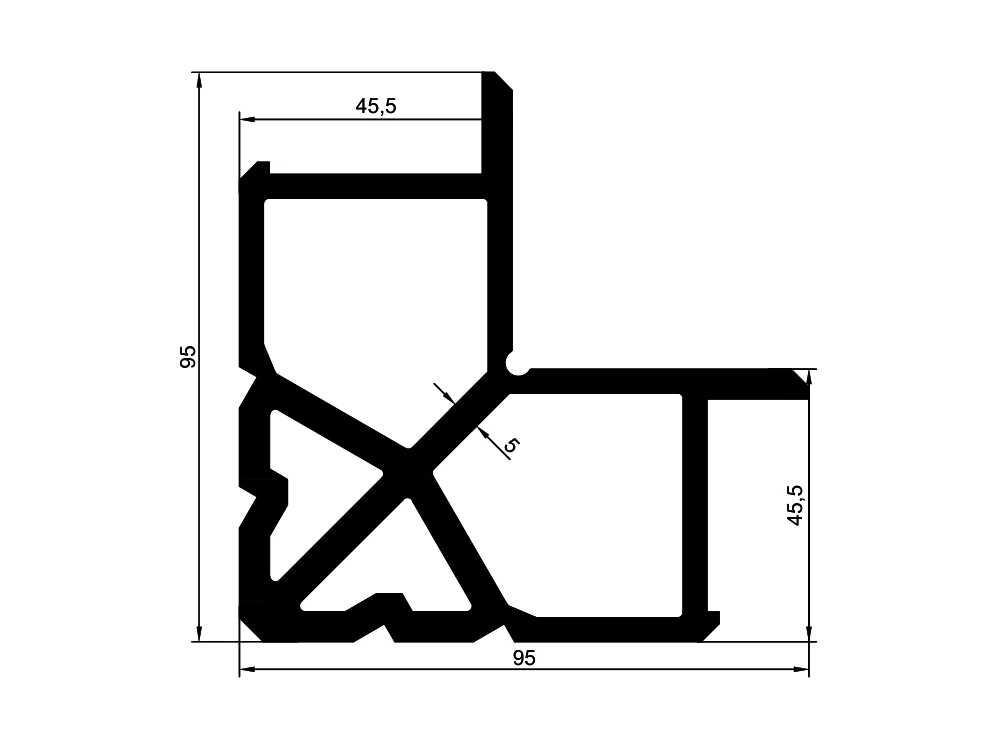 Wide Series Cleat Profile