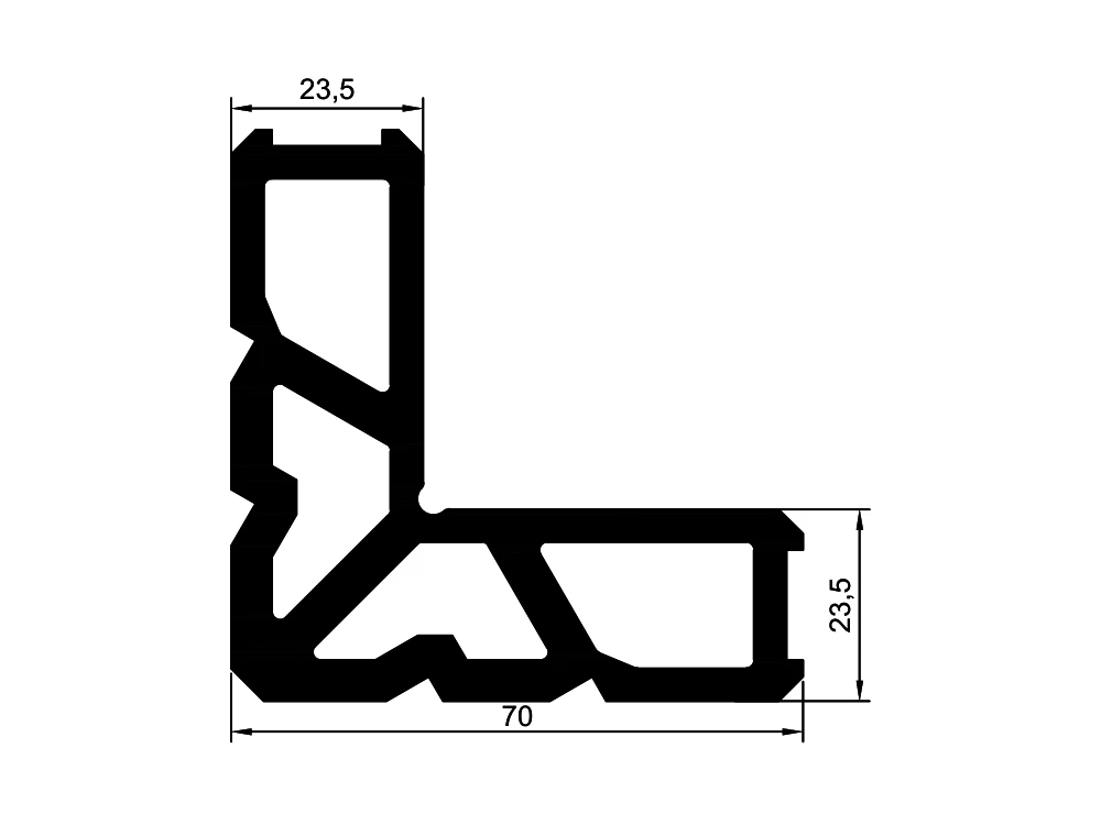 Medium Series Cleat Profile