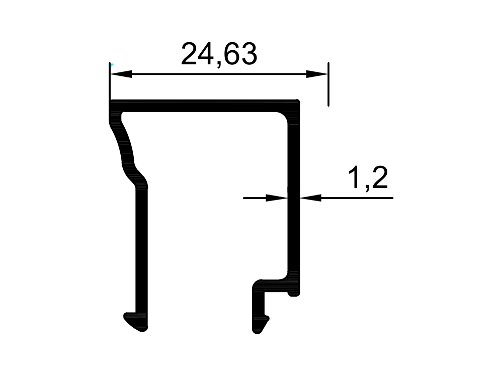 Çıta Profili (21,3 mm)