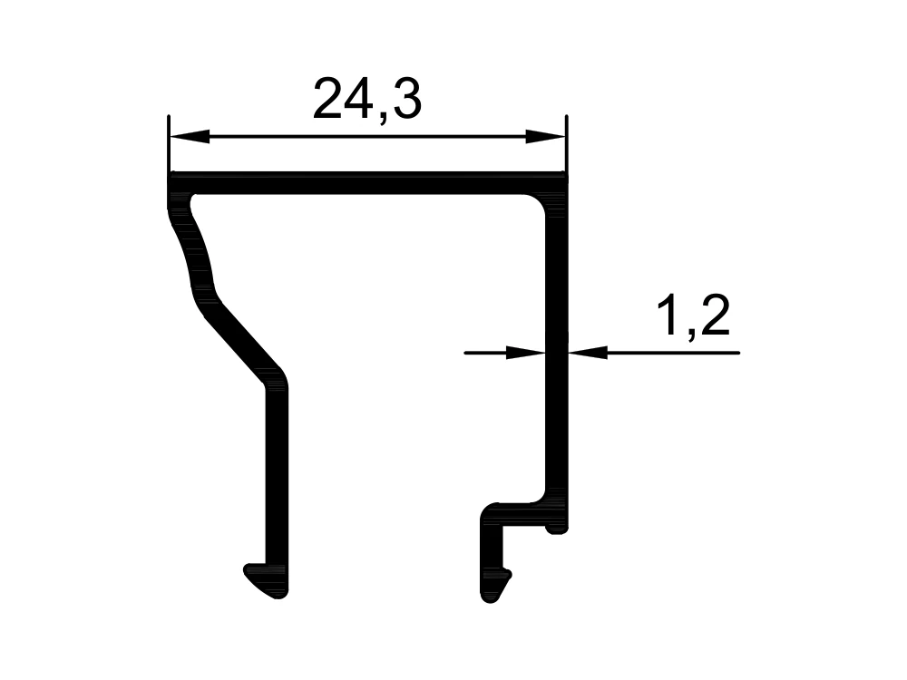 Çıta Profili (24,3 mm)