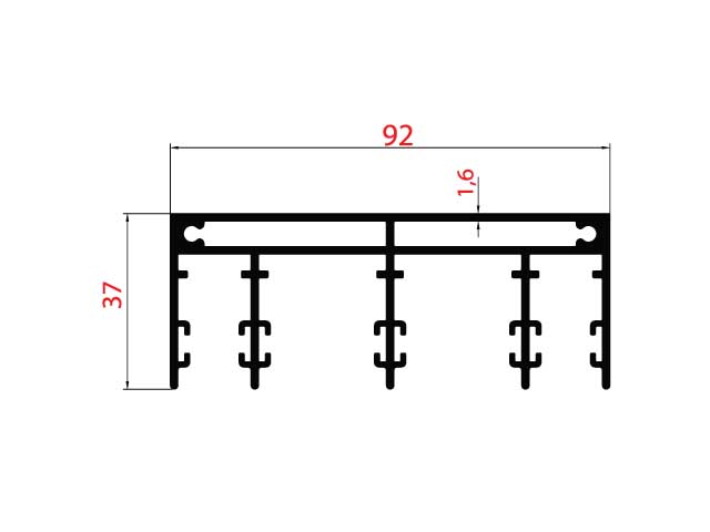 Triple Top Case Profile
